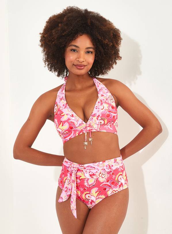 JOE BROWNS Paisley High-Waisted Bikini Brief 16